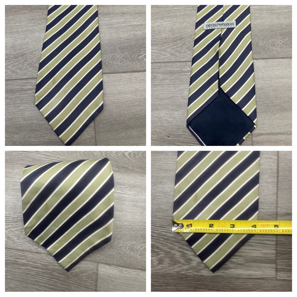 Emporio Armani Made in Italy silk tie